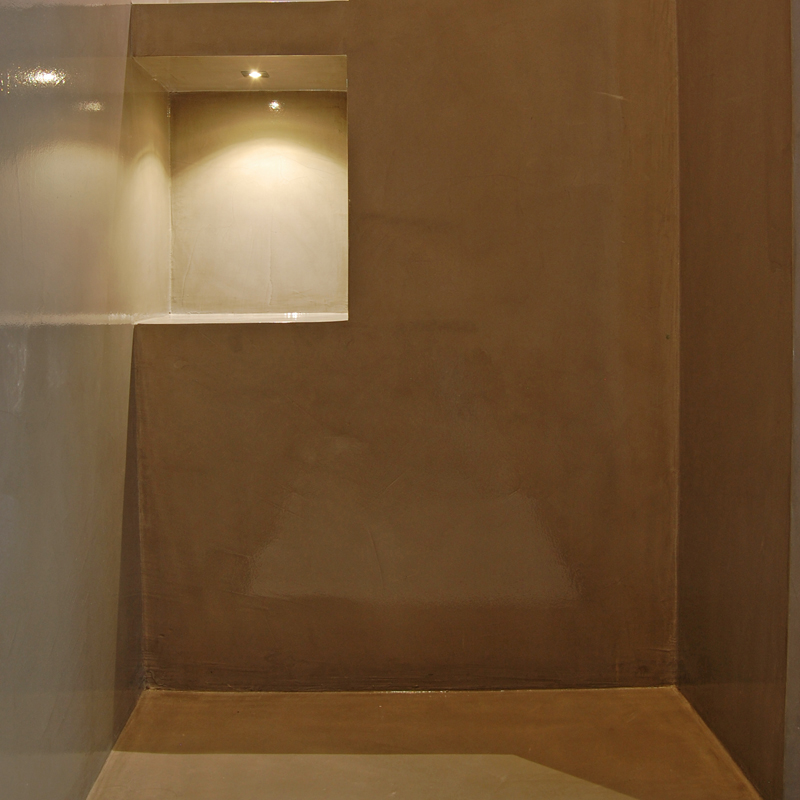Ambiente Realizzato con Superficie in Resina