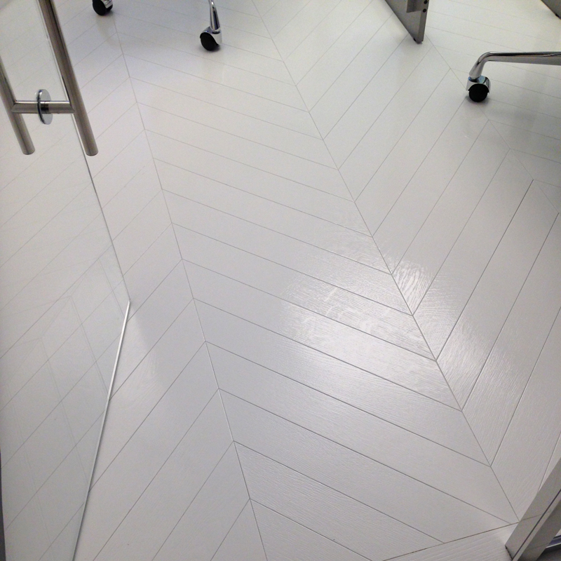 Particolare di Parquet Bianco